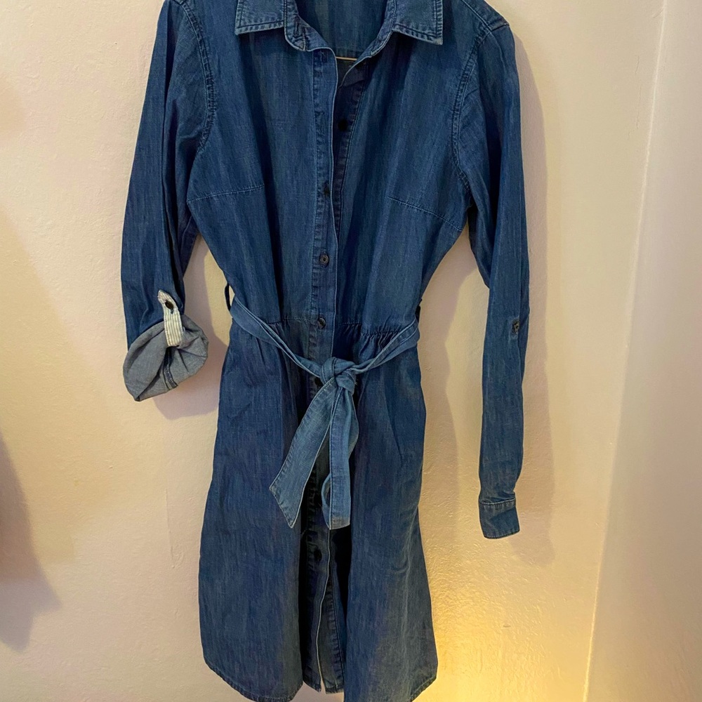 Draper James Blue Jean Tie dress